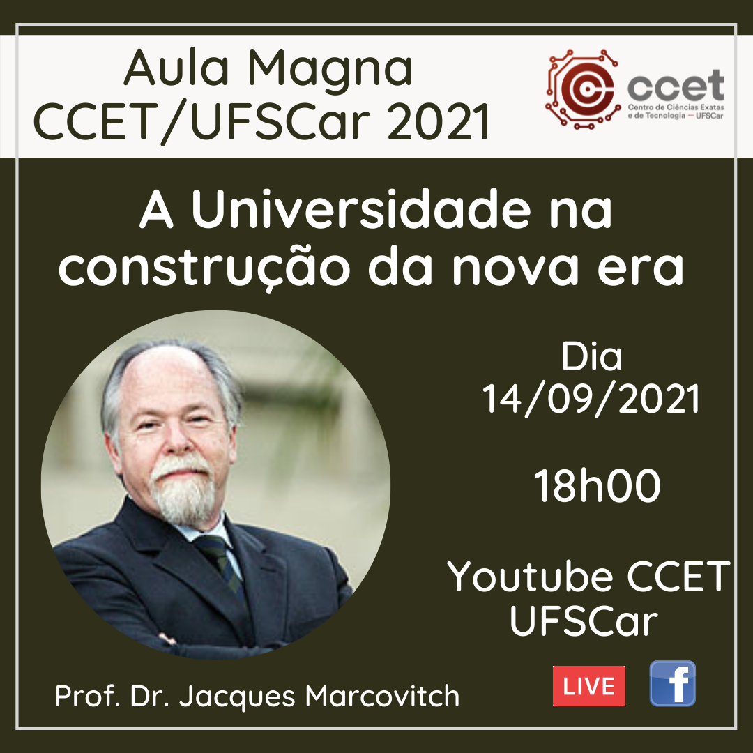Folder palestra Aula Magna CCET 2021