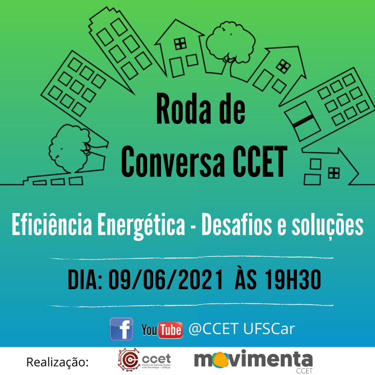 Roda de Conversa CCET: Eficiência Energética - Desafios e soluções