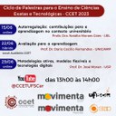 Ciclo de palestras para o Ensino de Ciências Exatas e Tecnológicas