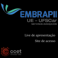Live: Apresentação da Unidade Embrapii  apoiada pelo CCET/UFSCar